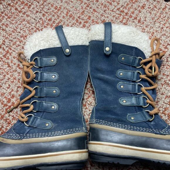 SOREL Joan Of Arctic NL2393-464 Snow Winter Boots Size 7 - Picture 11 of 11